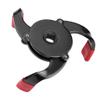 Segrehy Oil Filter Wrench 2 Way 3 Jaws Claw Engine Oil Filter Remover Dual Driver Removal Tool for Cars Trucks SUVs Buses Engines Carbon Steel Black 35mm 3/8inch 58mm to 100mm view 2