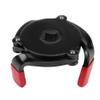 Segrehy Oil Filter Wrench 2 Way 3 Jaws Claw Engine Oil Filter Remover Dual Driver Removal Tool for Cars Trucks SUVs Buses Engines Carbon Steel Black 35mm 3/8inch 58mm to 100mm view 4