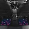 Pixel Floral Dragon Print Universal Fit Car Floor Mats 4-Piece,Front & Rear Automotive Floor Mats with Multi Pixel Style Designs view 4