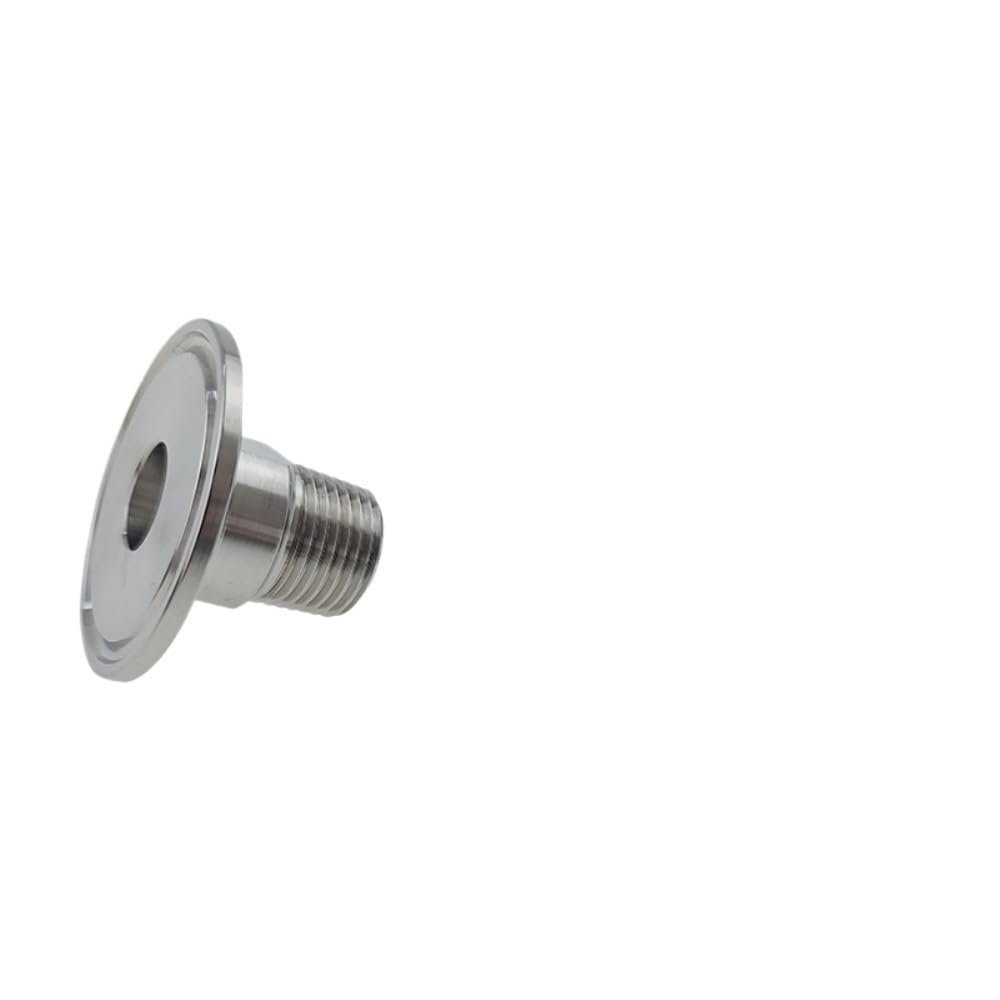 1/4" 3/8" 1/2" 3/4" 1" NPT Male Threaded TC25.4 1.5" 2" Tri Clamp Sanitary 304 Stainless Steel Pipe Fitting Connector Adapter(TC 64mm,1/2")