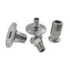 1/4" 3/8" 1/2" 3/4" 1" NPT Male Threaded TC25.4 1.5" 2" Tri Clamp Sanitary 304 Stainless Steel Pipe Fitting Connector Adapter(TC 64mm,1/2") view 3