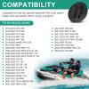 291004481 Rear Deck Access Cover with O-Ring Seal, Access Cap Assembly Replacement Parts for Sea-Doo GTI GTX RXT RXP GTR WAKE FISH PRO Accessories view 2