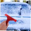 Unomor 2pcs Mini Glass Squeegee Compact Tool for Windshield Shower Doors and Bathroom Cleaning for Ice and Removal view 4