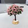 DUSCOKE Cute Wishing Tree Car Dashboard Ornament, Funny Creative Automotive Dash Decorations for Women Present, Vehicle Interior Accessories for Home, Office, Micro Landscape House (Wishing Tree) view 3