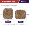 Gven Windshield Sun Shade 2pcs with Bonus Car Sunshade for Front Window Shades 2025 Technology Reflect UV and Heat Sun Visor Automotive Interior Sun Protection (Leopard, S) view 2