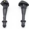 BOLNEY 2pcs Car Front Window Windscreen Wiper Washer Nozzles for Great Wall Haval H3 2005-2012 Jet Wiper Cleaning Nozzle view 1
