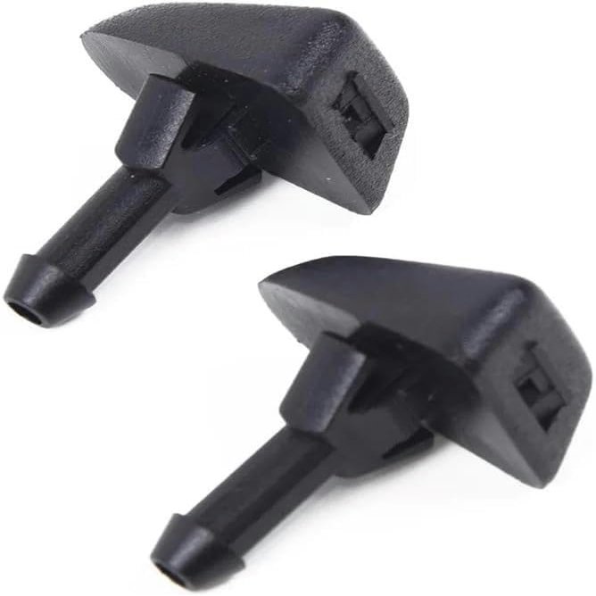 BOLNEY 2pcs Car Front Window Windscreen Wiper Washer Nozzles for Volvo V50 2010-2011 Jet Wiper Cleaning Nozzle