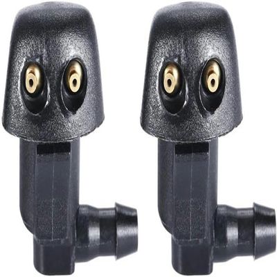 BOLNEY 2pcs Car Front Window Windscreen Wiper Washer Nozzles for Mazda RX8 2004-2011 Jet Wiper Cleaning Nozzle