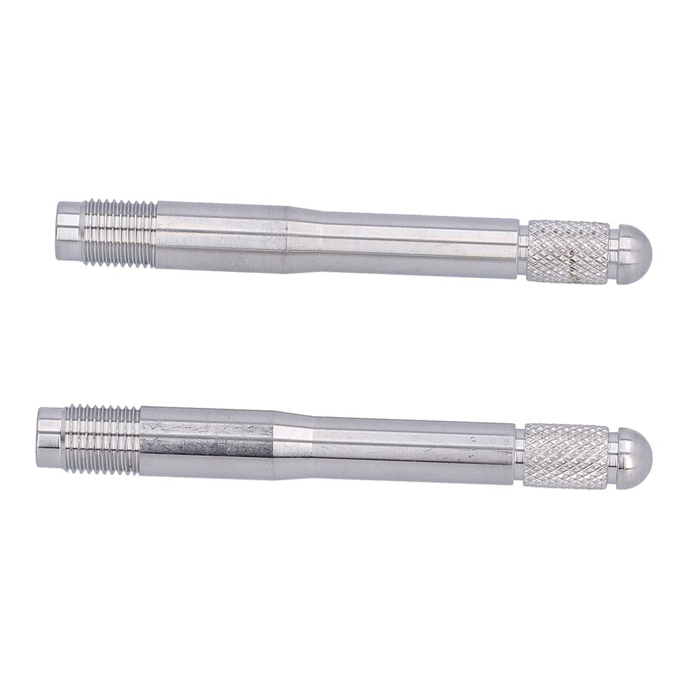 Akozon Akozon2pcs Less Steel Wheel Stud Alignment Pins X 1 5 Thread Mounting Tool for Home