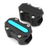 Cnaloo12 Universal 22mm/25mm/28mm Motorcycle Drop Guard Bumper Block, Bumper Bar Frame Slider Decorative Protection, Blue Bumper Crash Bar Guard, Frame Crash Falling Protection view 4