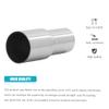 Universal 1.25'' ID to 1.5'' ID Exhaust Pipe Adapter Connector Reducer 304 Stainless Steel 1.25 Inch to 1.5 Inch 1 1/4 ID to 1 1/2 ID kit view 3