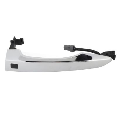 Outside Door Handle, Front Left Driver Side, Smart Key Replacement, for Sedan 4 Door Primed, with Manufacturer Part Number 82651 F2200, 82651F2200