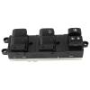 Master Power Window Switch Front Left Driver Side 3-16 PINS | Replcaement for 2010-2012 for Nissan Versa | Replaces 25401ZW80A, 1S12958 view 3