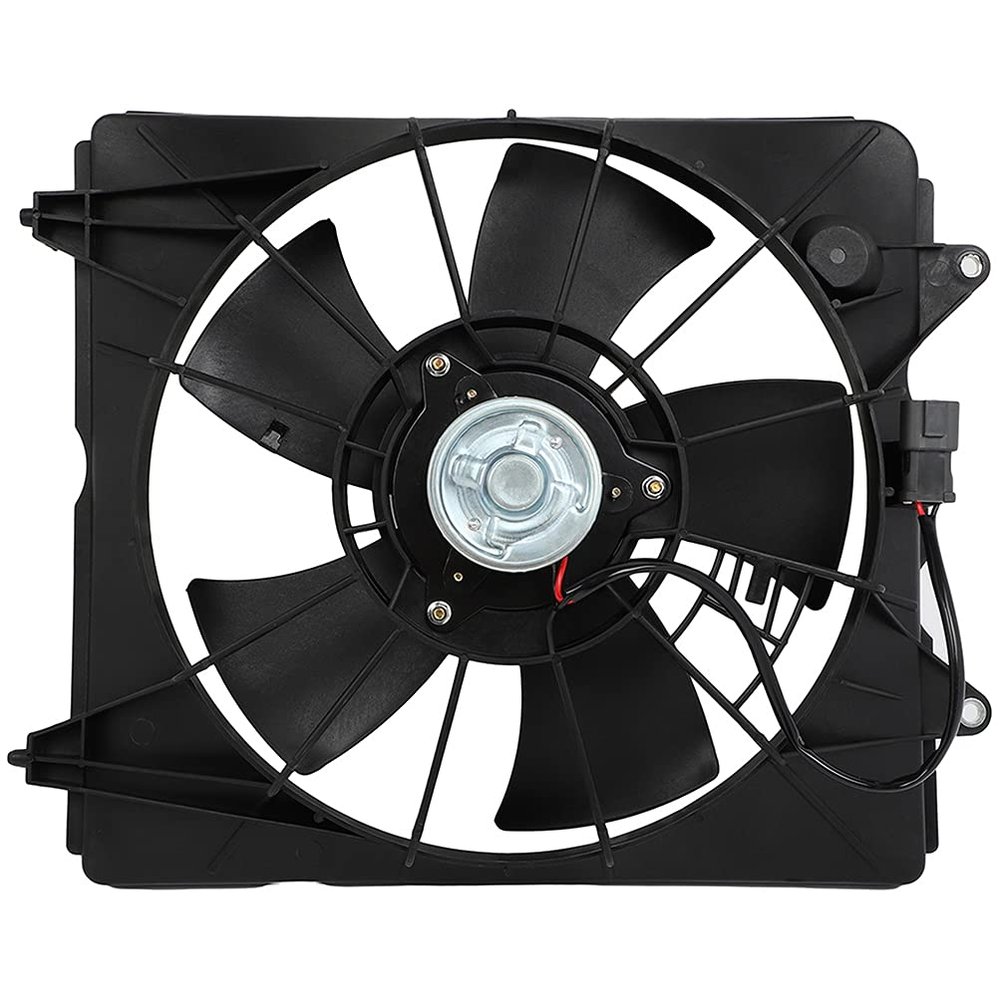 AUPCS Cooling Fan 2007-2009 for Honda CR-V EX 2.4L 2007-2009 for Honda CR-V EX-L 2.4L 600820 67450236 HO3115139 Driver Side/LH Cooling Fans