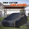Hail Protector Car Cover Compatible with Mercedes CLK 320 350 430 500, Car Cover Waterproof All Weather, Rain Sun All Season Dustproof Snowproof, Cotton Fabric for Sedan,SUV,Hatchback view 2