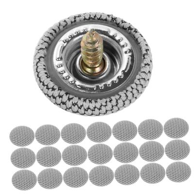 HEALLILY 50pcs Car Roof Repair Rivets Upholstery Repair Kit for Headliner Fixing Auto Roof Snap Stylish Plaid Buttons for Interior Enhancement