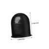 TOYANDONA 8pcs Trailer Hitch Balls Cover Sturdy Rv Tow Ball Covers Black for Truck and Boat view 2