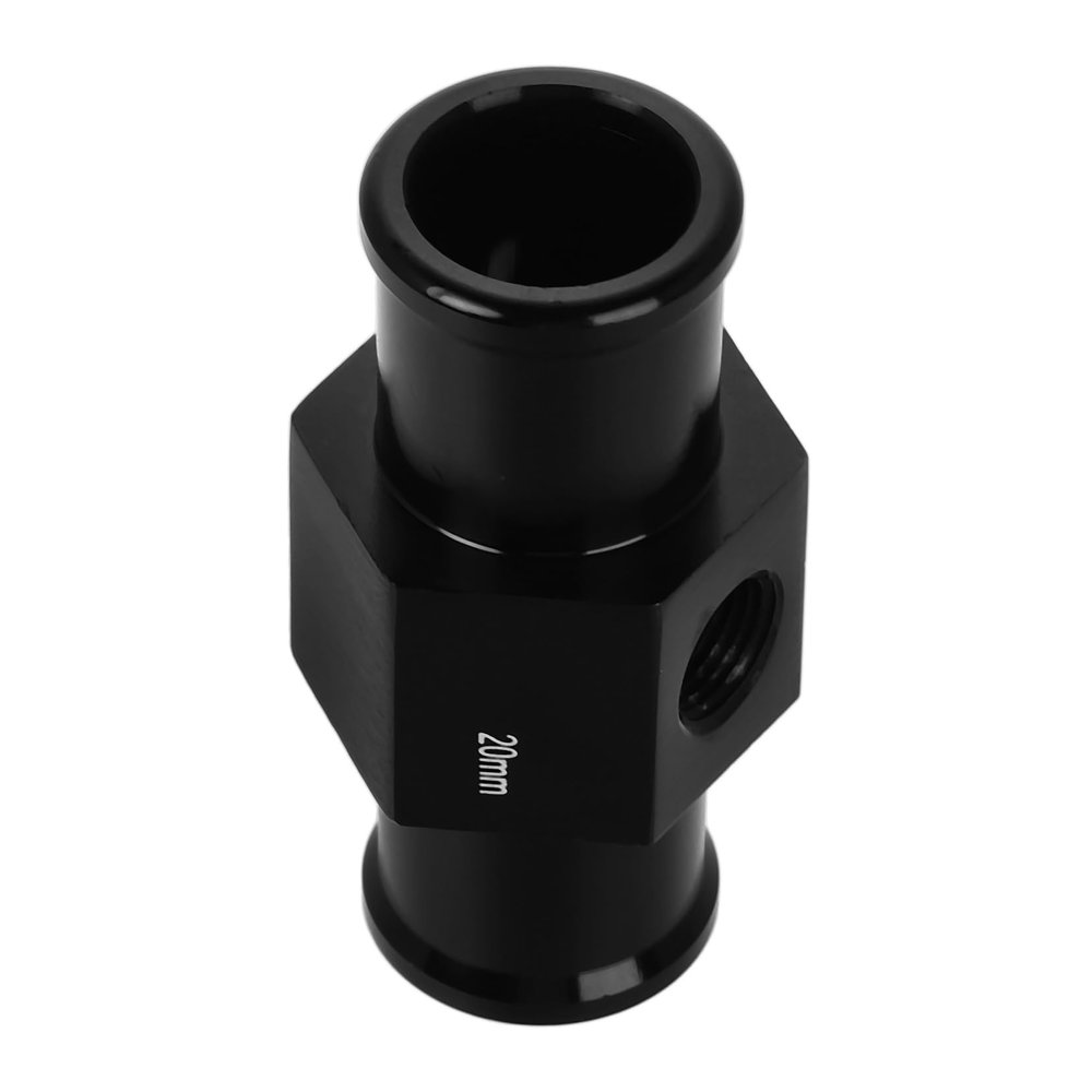 Unomor Aluminum Water Temp Joint Pipe for Motorcycle Gauges Radiator Sensor Adaptor Attachment Gauge Adapter High Precision Sensor Head