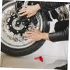 GLEAVI Brake Lever Lock Motorcycle Wheel Lock Motorcycle Locks Anti Theft Motorcycle Modification Parts Lock Motorcycle Helmets Aluminum Alloy Red view 4