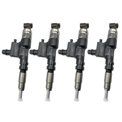 4PCS Fuel Injector 23670-79086 2367079086 for Hino NO4C Engine