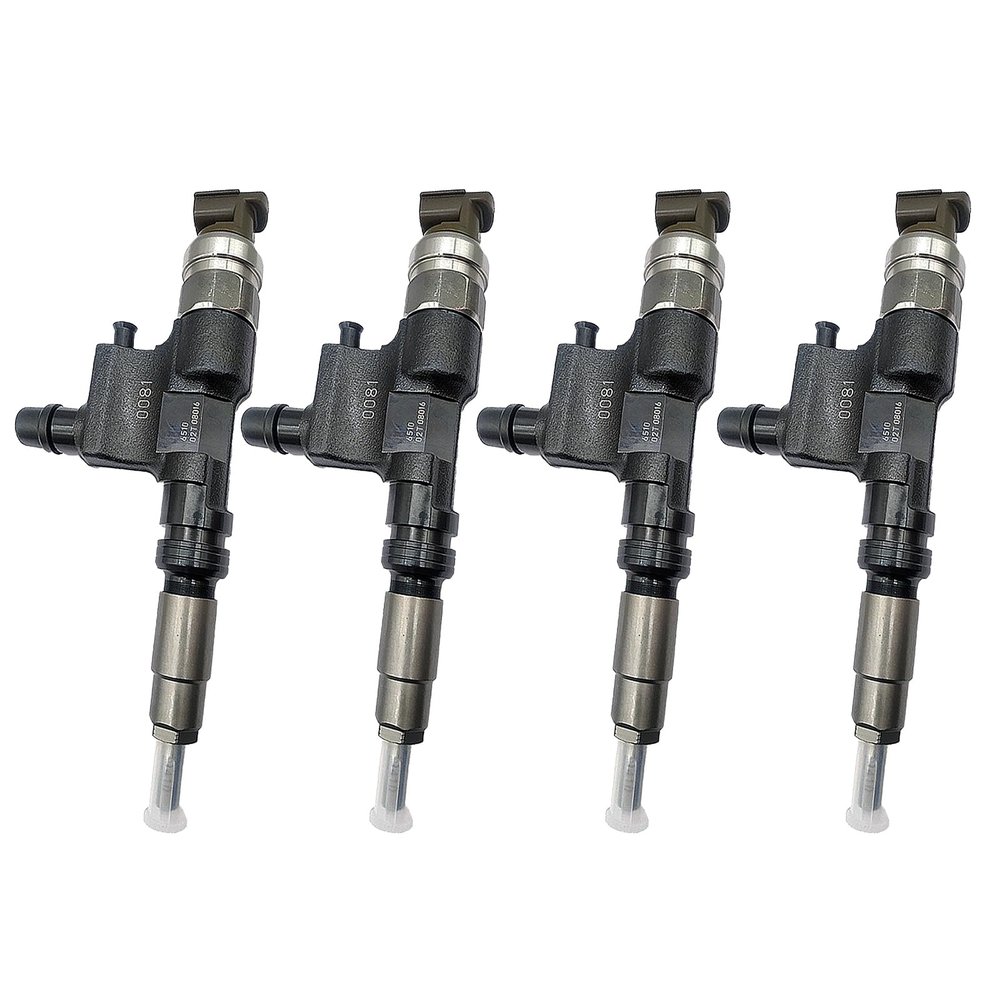 4PCS Fuel Injector 23670-79086 2367079086 for Hino NO4C Engine