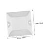Unomor 4pcs Solar Driveway Markers Reflective Road Stakes Driveway Markers for Night Visibility Safety view 2