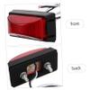 Alipis Truck Trailer Led Marker Lights Red Led Rear Lights for Campers Fire Trucks Boats Easy Install Improved Safety view 3