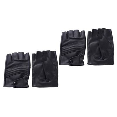 BESPORTBLE 2pairs Half Finger Cycling Gloves for Men and Women Breathable Workout Gloves -Skid Fingerless for Outdoor Sports and Exercise