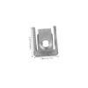 IMIKEYA 10pcs Guard Plate Aluminum Nails Clips Automotive Fasteners Engine Screws Kit for Car Parts view 2