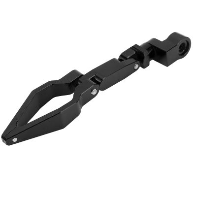 Grcfumo Oil Pipe Cable Clip, Foldable Clutch Cable Clamp, Universal Clutch Throttle Cable Clamp Brake Line Clips for Motorcycle Electric Scooter Dirt Bike ATV (Black)