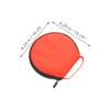 PENIKOKO 2pcs Oxford CD/DVD Storage Case Organizer for Car and Home Portable Zipper Disc Holder Pouch Travel-Friendly CD Bag Large Capacity Disc Organizer view 2
