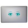 Anime Girl Eyes V5 5 inch Turquoise Indoor Outdoor Vinyl Decal view 3