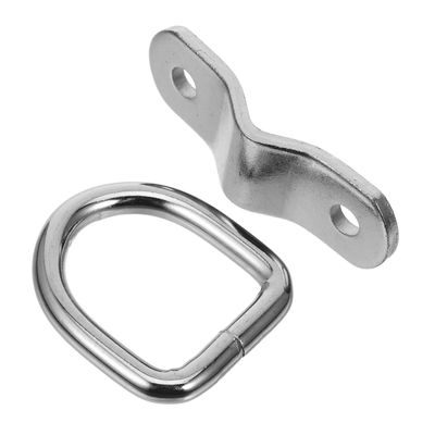 PRETYZOOM 2sets Heavy Duty d Ring Tie Down Anchors High Load Capacity Versatile for Truck Bed Trailer Boat and Utility Vehicles
