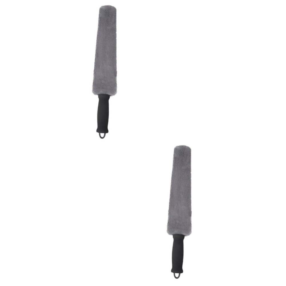 ABOOFAN 2pcs Vent Cleaning Brush Soft Mini Duster for Automotive Air Conditioner Outlets Dust Removal Tool for Interior Detailing and Vent Maintenance