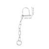 MAGICLULU Trailer Hitch Lock Pin Heavy Duty Safety Coupler Pin Chain for Hitches view 2