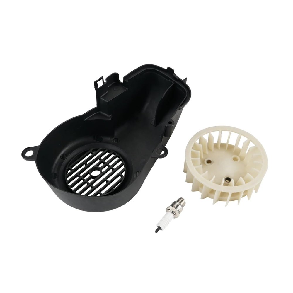 Motorcycle Air Engine Complete Cooling Fan Cover for 90 2 Stroke ATV for 2T 90cc Engine