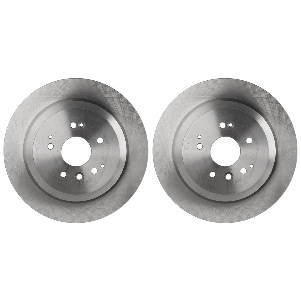JC Whitney Brake Disc 2-Wheel Set For Acura MDX 2014-2016 Rear