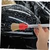 TOPPERFUN 2pcs Car Wheel Cleaner Brush Detailing Tire Cleaning Brush Tire Applicator for Car Detailing view 4