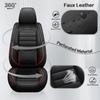 Leather Car Seat Covers for Honda Pilot 2003-2025 2026, Full Set 5 Seats view 3