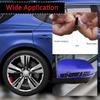 2pcs Car Rear View Mirror Stickers Decor view 3