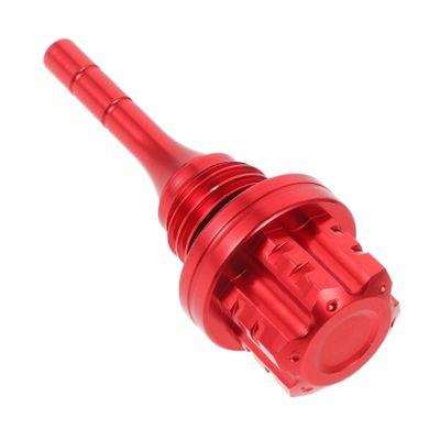 GLEAVI 125cc Aluminum Alloy Motorcycle Oil for Accurate Oil Level Gauge Easy Install