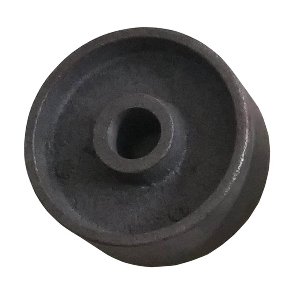 Baoblaze Front Wheel Metal Caster Repair Parts Replacement with 20mm Hole for 3T Horizontal Floor Jacks Sturdy Easily Install, 90mm