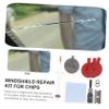 GANAZONO 1Set Car Windshield Repair Kit Repair Tools for Cracks Star Shaped Damage Scratches Adhesive for Long Cracks Restoration view 3