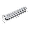 Cabilock Abs Ventilation Grille for Cabinets - for Rvs and Homes Stylish Electroplated Finish Enhanced Airflow Design Easy Installation for Bathroom Kitchen Use view 2