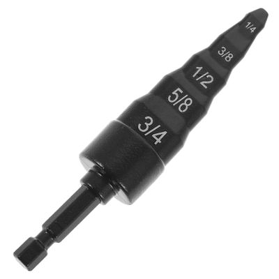 Homoyoyo Expander Air Conditioner Drill Tool Tube Repairing Tool Expanding Pipes Extension Squeezer Tool Drill Repair Tool Air Conditioner Repair Tool Steel Black