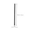 Vaguelly 10pcs Boneless Wiper Strip Windshield Wiper Refill Rain Car Seal Inserts Squeegee Small s Replacement Windscreen Strips Window Rubber Black view 2