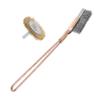 Cabilock 2pcs Stainless Brush Wheel Set Wheel Hub Rust Remover Tool Wire Brush Attachment view 1