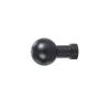 SZYDD 17mm Ball Head 1/4 Screw Adapter Aluminum Motorcycle Phone Holder Adapter Simple Installation for Phone Mounts & Tripods Screw Phone Holder Adapter view 1
