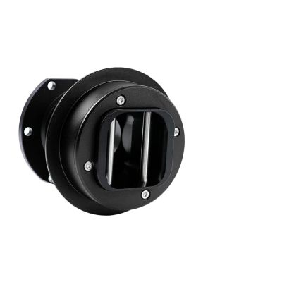 QOPIUYTRE Steering Wheel hub Replacement QR2 and QR2 Pro Wheel-Sides Quick Release H-ub F-anatec Steering Wheel Accessories Steering Wheel Hubs(Black)