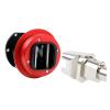 QOPIUYTRE Steering Wheel hub Replacement QR2 and QR2 Pro Wheel-Sides Quick Release H-ub F-anatec Steering Wheel Accessories Steering Wheel Hubs(Black) view 2